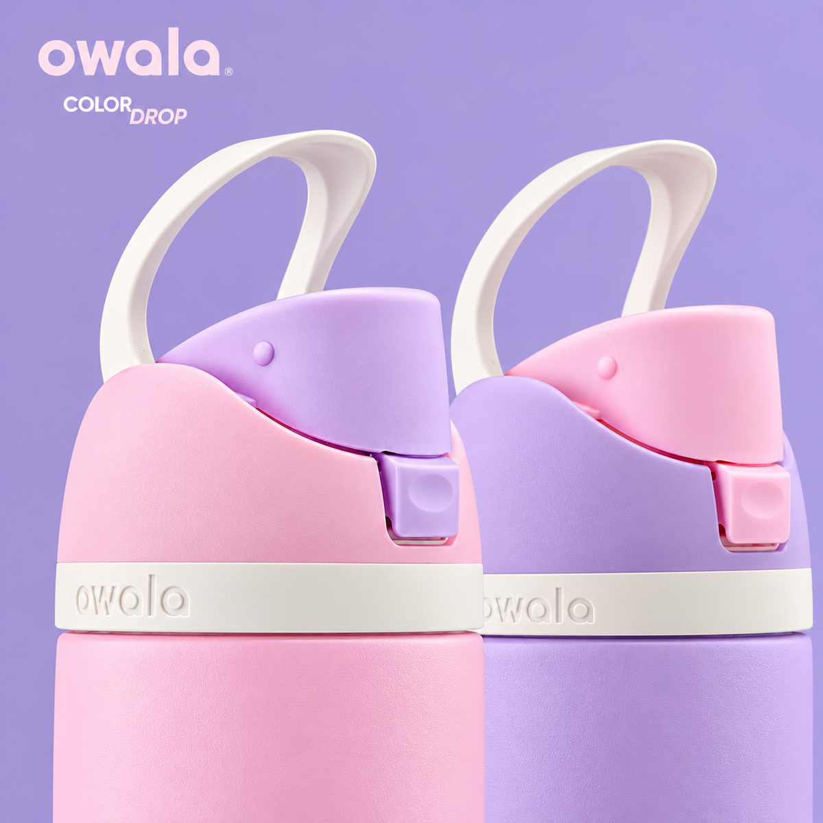 Owala FreeSip® Water Bottle - 32oz | Soul Sisters Color Drop