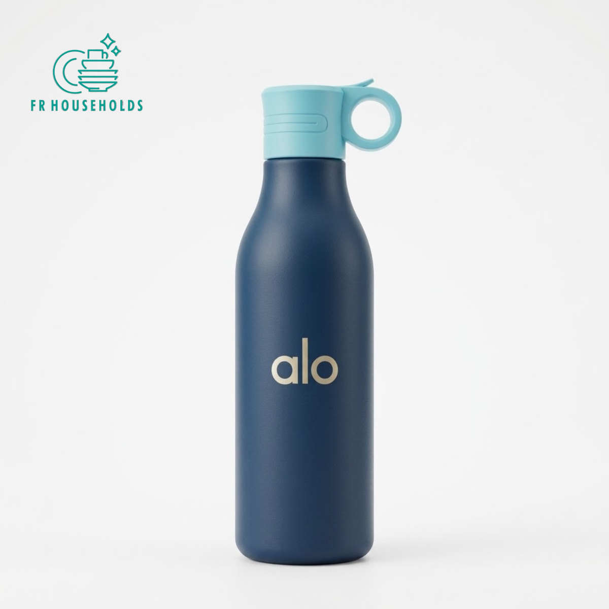 Alo Style Stainless Steel Insulated Water Bottle with Ring Handle