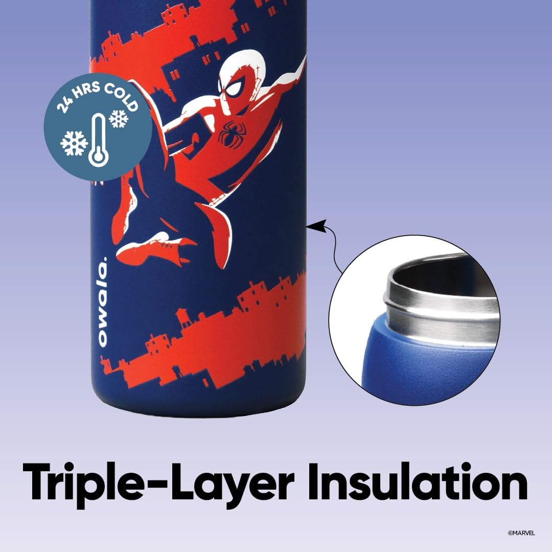 Owala FreeSip® Water Bottle - 32oz | Spider-Man